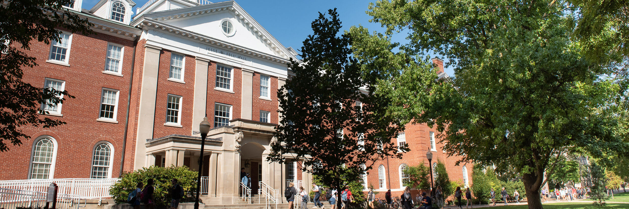 Fell Hall - view from Quad